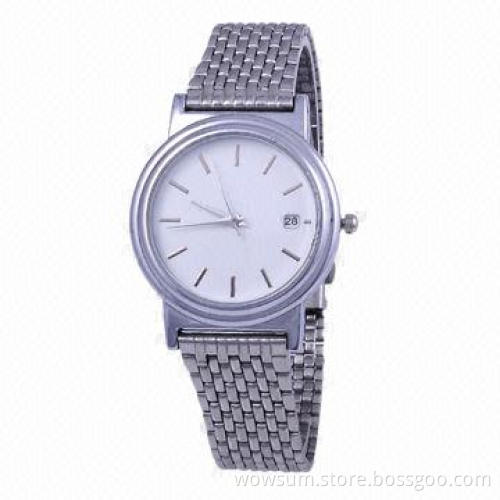 Hot Sale Men's Metal Watch, Quartz Movement and Water Resistant